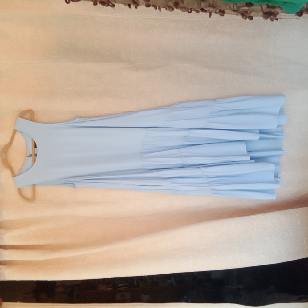 Anthropologie Maeve tiered Midi/Maxi Dress